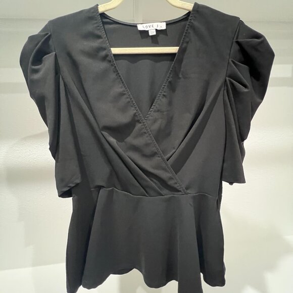 NWOT Puff Sleeve Blouse - Picture 4 of 4